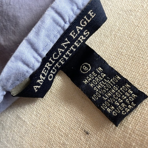 AMERICAN EAGLE Blue Pink Floral Mini Skirt - Picture 5 of 6